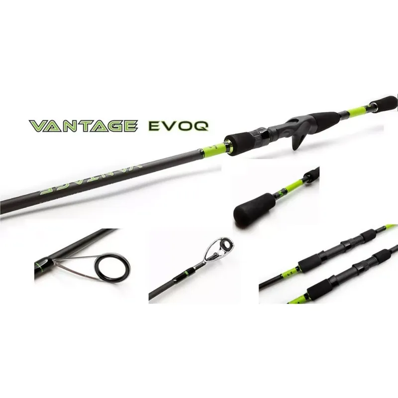 MUSTAD VANTAGE EVOQ BAITCASTER 6‘8" M 2SEC 207CM 1 Express Levering