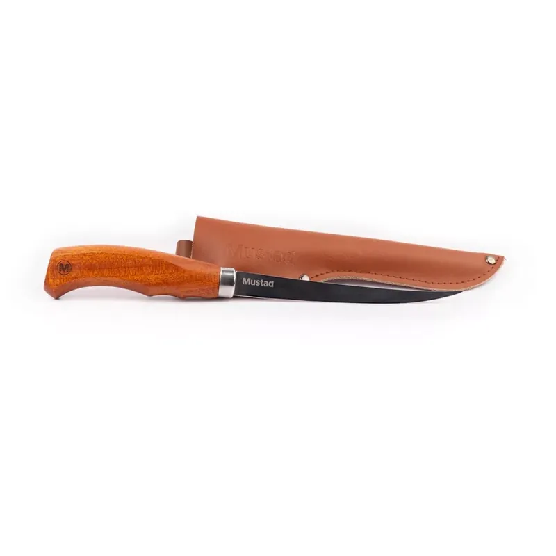 Meest Verkocht MUSTAD WOOD HANDLE KNIFEzfelszer