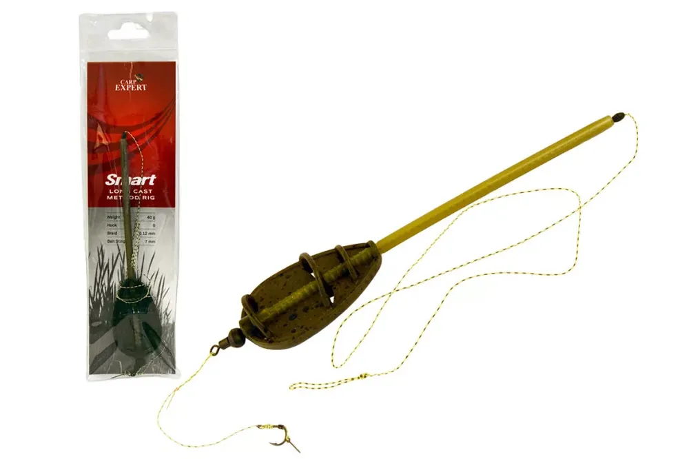 CARP EXPERT METHOD LONGCAST RIG CSALITÜSKÉVEL 40G 7MM - Brut Speciale Aanbieding