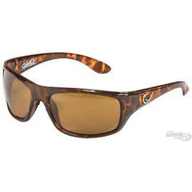 MUSTAD HP POLARIZED SUNGLASSES - TORTOISE FRAME, AMBER LENS Rechtstreeks Van De Fabrikant
