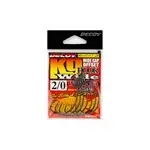 DEC DECOY WORM25 KG HOOK WIDE 3/0 NS BLACK 6PCS/BAG - Bruta Veilige Betaling