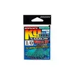 Speciale Aanbieding DEC DECOY WORM 37 KG HOOK NARROW 2/0 NS BLACK 8PCS/BAG - Br