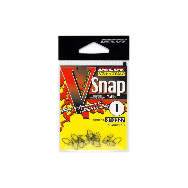 DEC DECOY SN-2 V SNAP 3 NS BLACK 13PCS/BAG - A Beperkte Voorraad