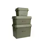 Superprijs RIDGEMONKEY ARMOURY STACKABLE STORAGE BOX 66 LITRE - Brutalf