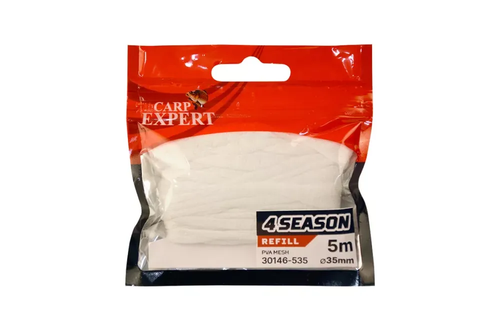 CARP EXPERT 4 SEASON PVA REFILL5M 35MM - Akcios Laatste Kans