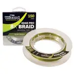 WIZARD EDGE PRO0.16MM OLIVE GREEN 8X BRAID 150M 14,82KG - Br Direct Beschikbaar