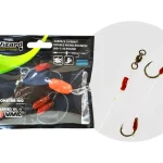 WIZARD MONSTER SURFACE LIVEBAIT DOUBLE MONO RIG 9/0+11/0 ROU Uitverkoop