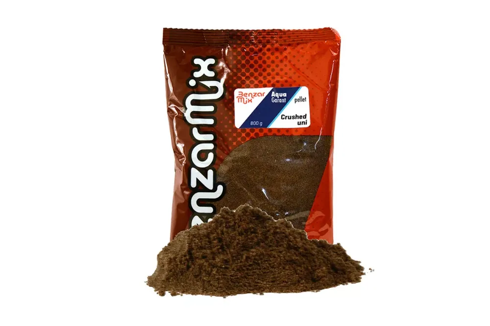 BENZAR MIX AQUA GARANT CRUSHED PELLET UNI 800GR Direct Beschikbaar