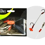 WIZARD MONSTER SURFACE LIVEBAIT DOUBLE MONOBRAID RIG 7/0+ 9/ Direct Beschikbaar