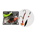 Gereduceerde Prijs WIZARD MONSTER RIVER UPOSE PRO DOUBLE MONOBRAID RIG 30G 9/0+