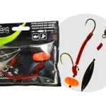 WIZARD MONSTER RIVER UPOSE PRO DOUBLE MONOBRAID RIG 10G 6/0+ Actieprijs