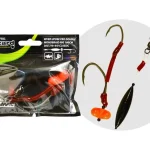 WIZARD MONSTER RIVER UPOSE PRO DOUBLE MONOBRAID RIG 30G 7/0+ Koop Vandaag
