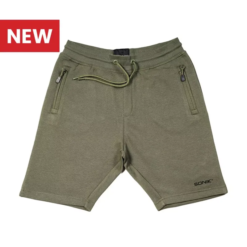Gratis Retour SONIK GREEN FLEECE RÖVIDNADRÁG -M - Akcioshorga