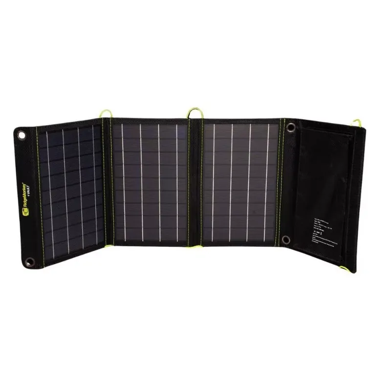 RIDGEMONKEY VAULT QC3.0 USB-A 21W SOLAR PANEL NAPELEMES TÖLT Must-Have