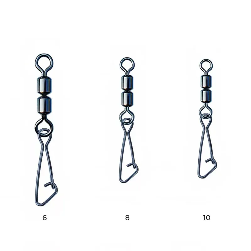 Seizoensaanbieding NYTRO CONNEX DOUBLE FEEDER SWIVEL WITH HOOKED SNAP 8 - Bruta