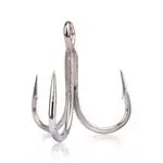 Beste Prijs MUSTAD UN INLINE TREBLE - 5X STRONG TITAN STEEL 1 4DB/CS - B