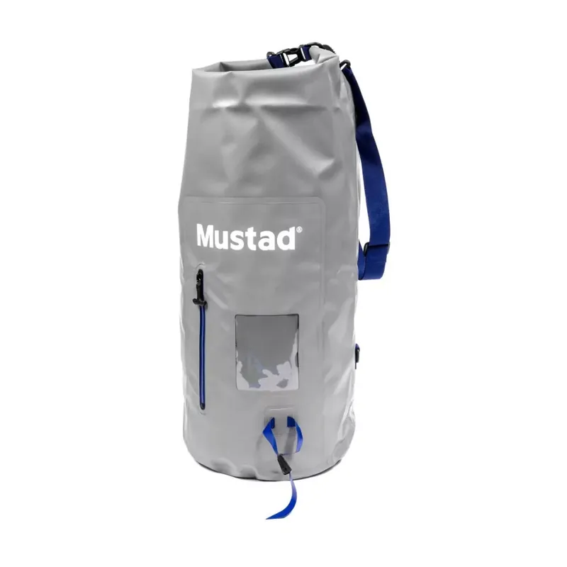 Bestel Nu MUSTAD DAYBREAK DRY BAG 40L GRAY/BLUE - Akciosh