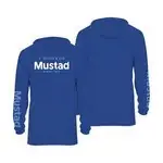 Fabrieksprijs Mustad BLUE BRAND LONGSLEEVE UV WITH HOOD - REPREVE+SPANDEX