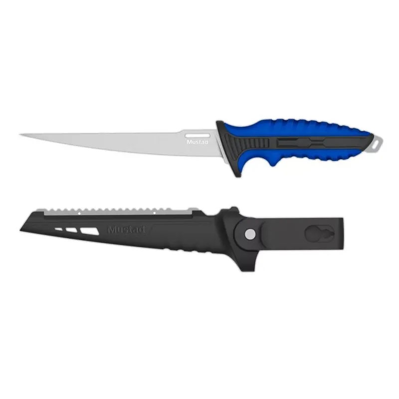 MUSTAD 7" 4116 STAINLESS STEEL FILLET KNIFE - POLISHED Premium