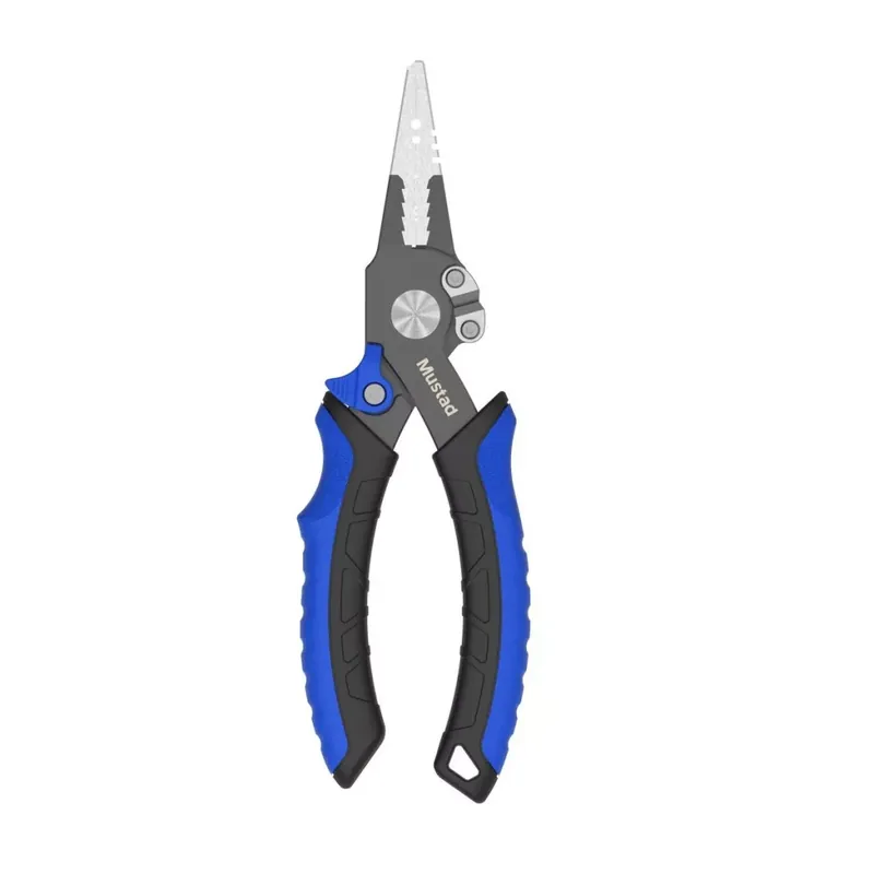 MUSTAD 7.5" ALUMINUM BODY, STAINLESS STEEL JAWS, TUNGST Flitsaanbieding