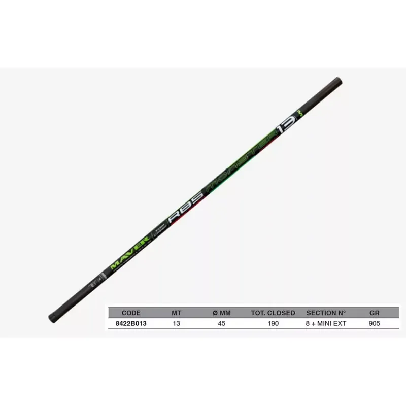 Beperkt Aanbod MAVER POLE MONSTER CARP 13M W/MINI EX. - Akcios