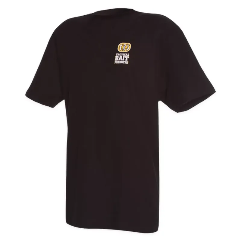 Actieprijs SBS T-SHIRT FOR KIDS (BLACK) - KEREKNYAKÚ PÓLÓ GYERMEKEKNEK