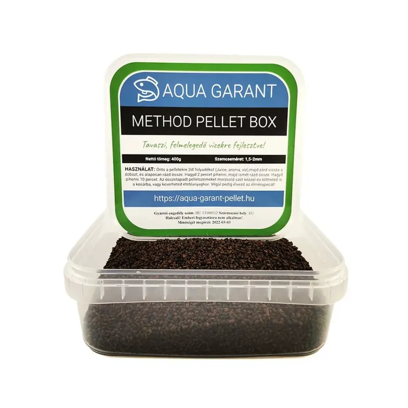 AQUA GARANT METHOD PELLET BOX TAVASZI 400G - Ak Rechtstreeks Van De Fabrikant