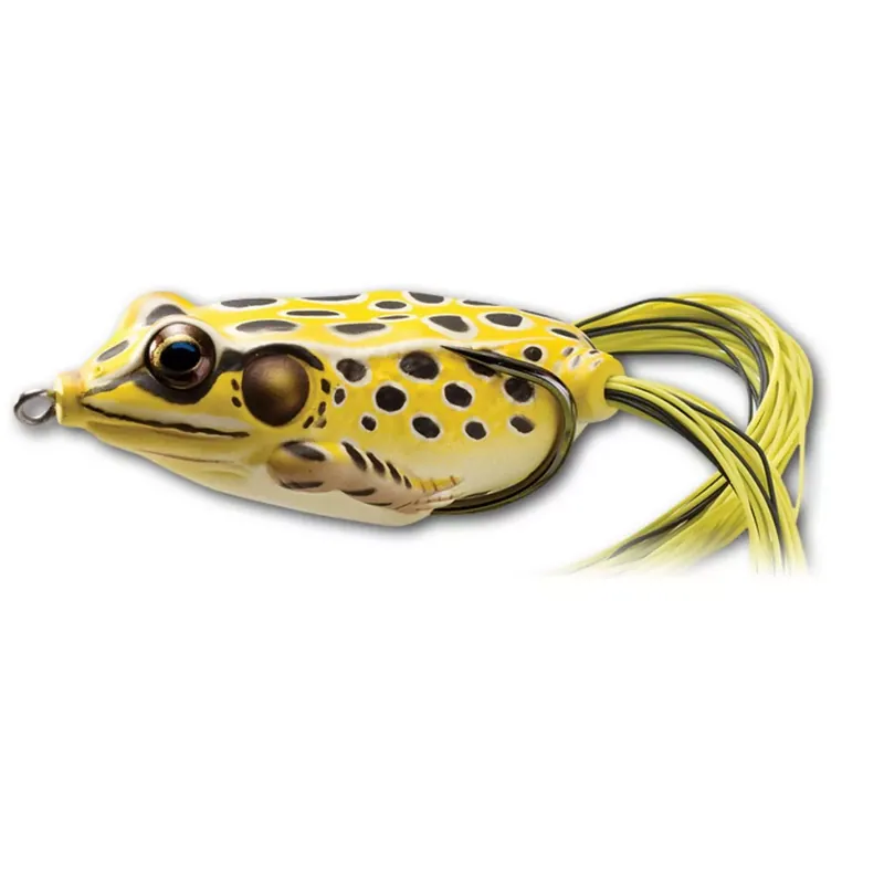 Voordeelprijs LIVETARGET FROG WALKING BAIT YELLOW/BLACK 45 MM 7 G - Brutal