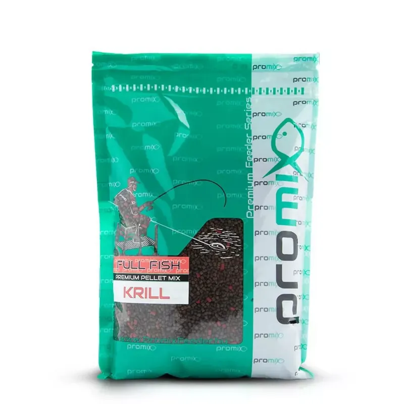 Gereduceerde Prijs PROMIX FULL FISH PELLET MIX KRILL 500G - Akcios