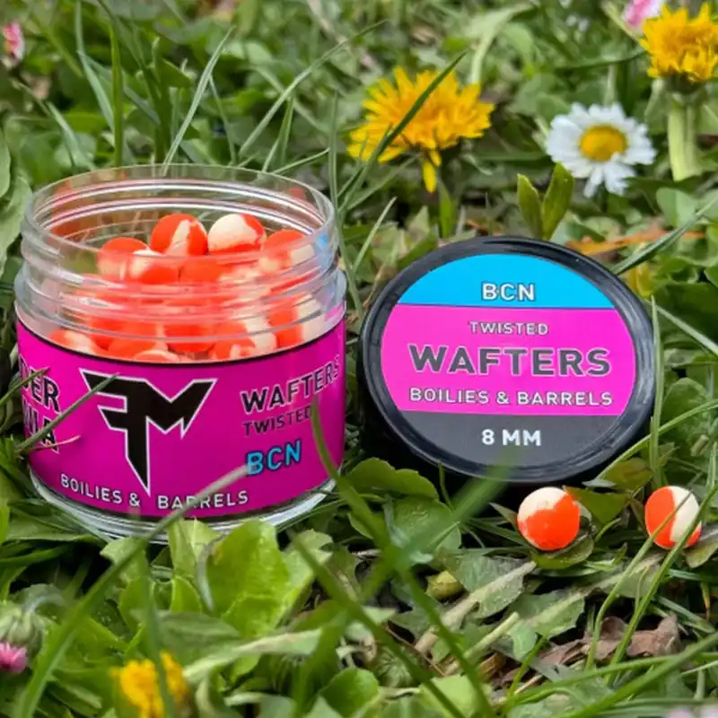 FM WAFTERS TWISTED BOILIES & BARRELS 8 MM BCN - Flitsaanbieding