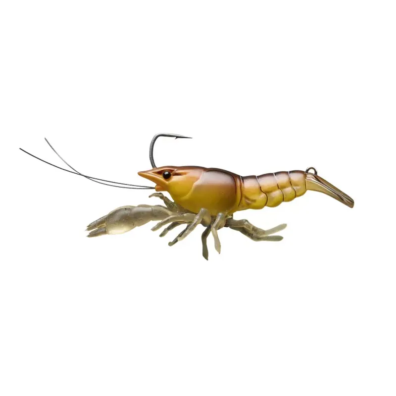 LIVETARGET LIVE CRAW FINESS BAIT ORANGE BROWN CRAW 63MM 11G Express Levering