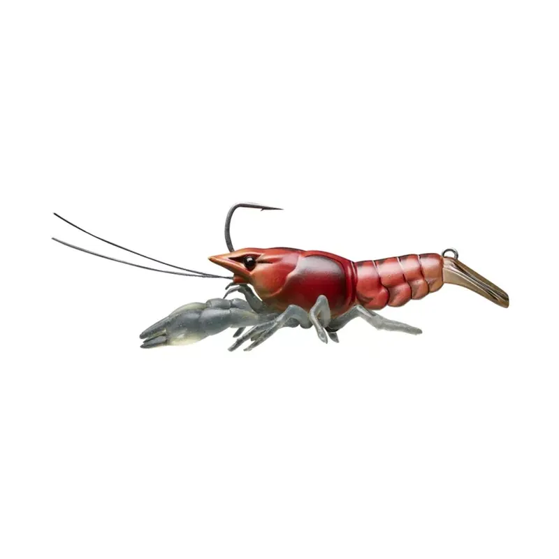 Alleen Vandaag LIVETARGET LIVE CRAW FINESS BAIT RED CRAW 63MM 11G SLOW SINK