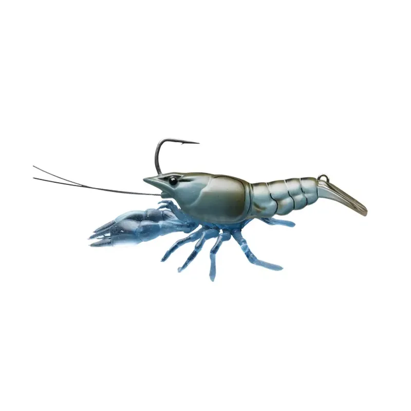 Flitsaanbieding LIVETARGET LIVE CRAW FINESS BAIT BLUE CRAW 63MM 11G SLOW SIN