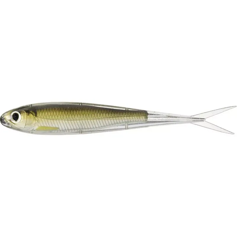 Flitsaanbieding LIVETARGET MINNOW SOFT JERKBAIT SILVER/BROWN 100MM - SINKING