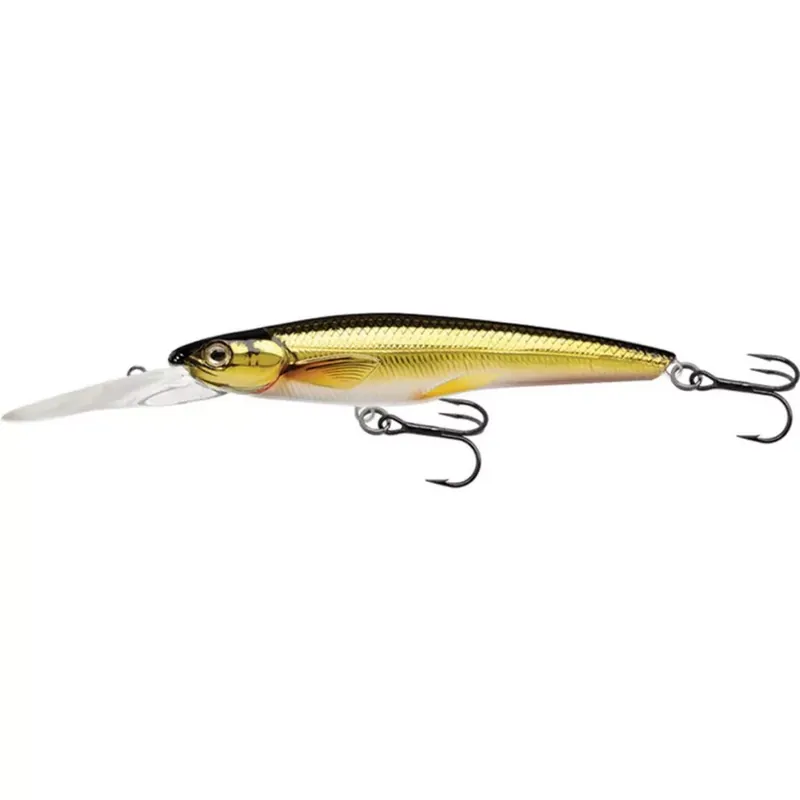 LIVETARGET RAINBOW SMELT JERKBAITGOLD/BLACK 91MM 9G DR SUSPE Betaalbaar
