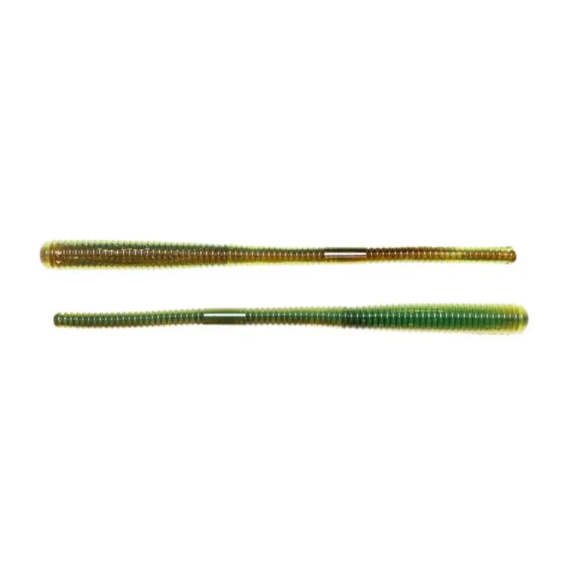 Favoriet LIVETARGET 6.5" FINESSE WORM CHARTREUSE / BROWN 165 MM