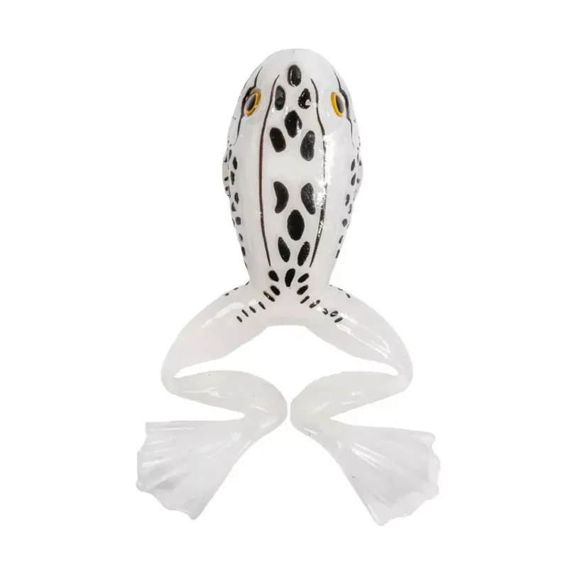 Shop Nu LIVETARGET 3” FREESTYLE FROG 2.0 WHITE / ALBINO 75 MM FLOATI