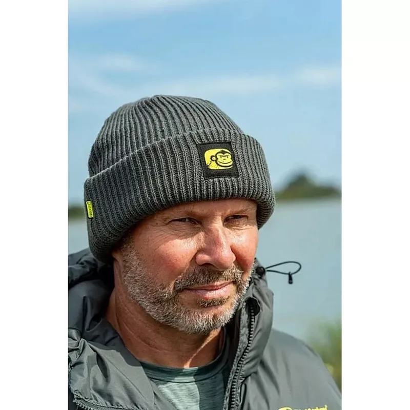 Premium RIDGEMONKEY APEAREL THERMAPRO FISHERMAN BEANIE HAT GREEN - B