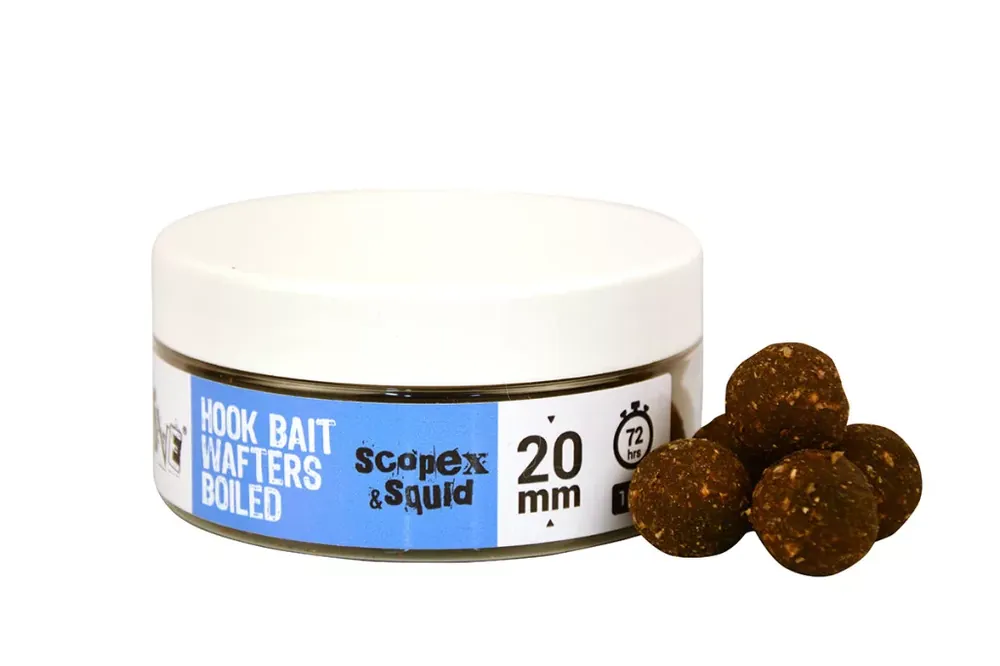 Exclusieve Aanbieding THE BIG ONE HOOK BAIT WAFTERS BOILIE SCOPEX SQUID 20MM 150 G