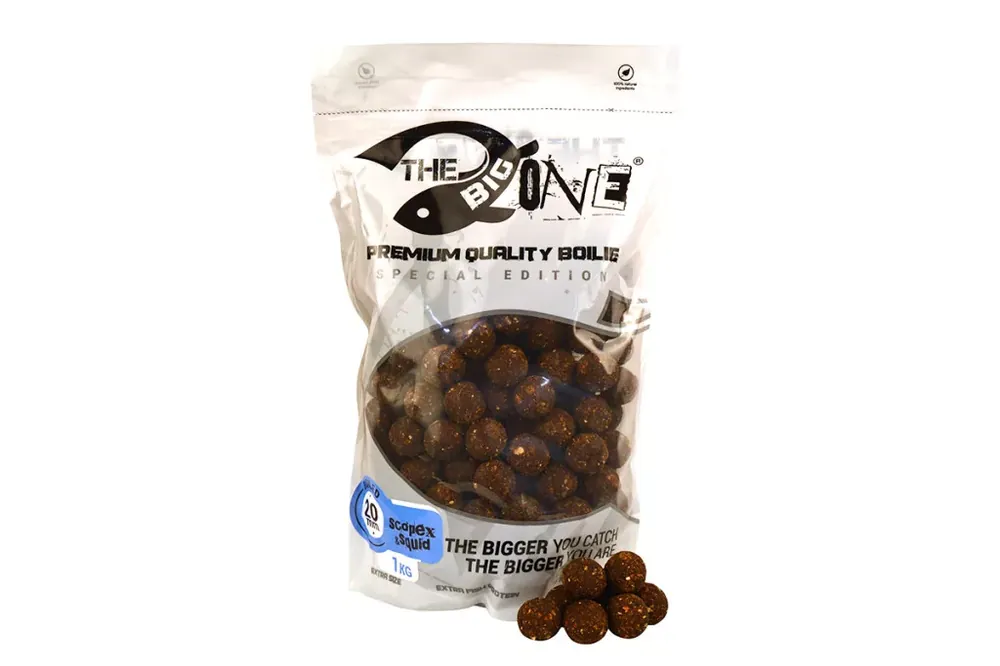 Exclusieve Aanbieding THE BIG ONE BOILIE SCOPEX SQUID 20MM 1KG 1 KG -