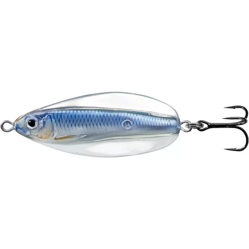 LIVETARGET ERRATIC SHINER SPOON SILVER/BLUE50 MM 7 G - Bruta Beste Prijs