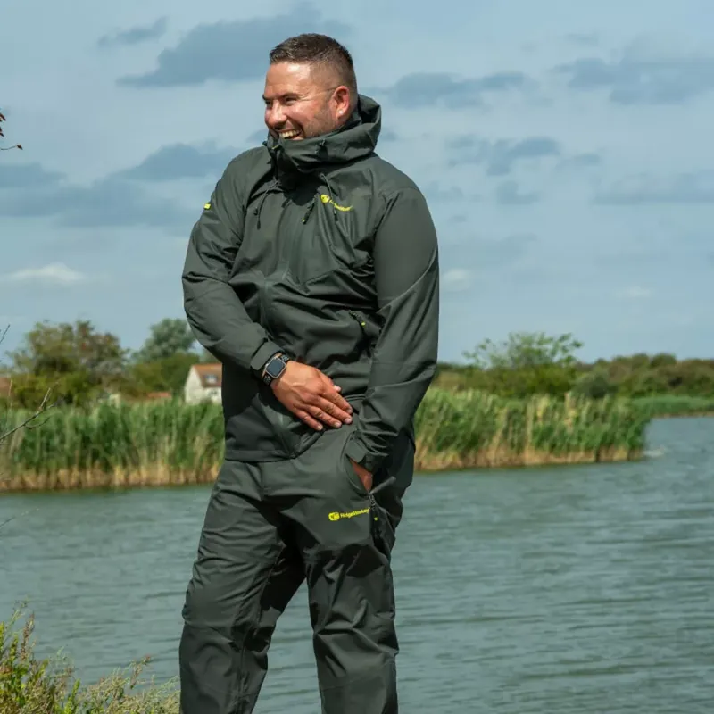 Betaalbaar RIDGEMONKEY APEAREL THERMAPRO WATERPROOF SHELL TROUSERS GREE