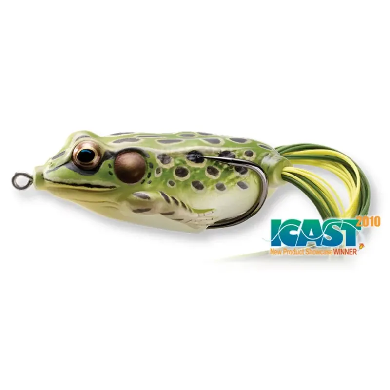 Flitsaanbieding LIVETARGET FROG WALKING BAIT GREEN/YELLOW 104 MM 18 G - Brut