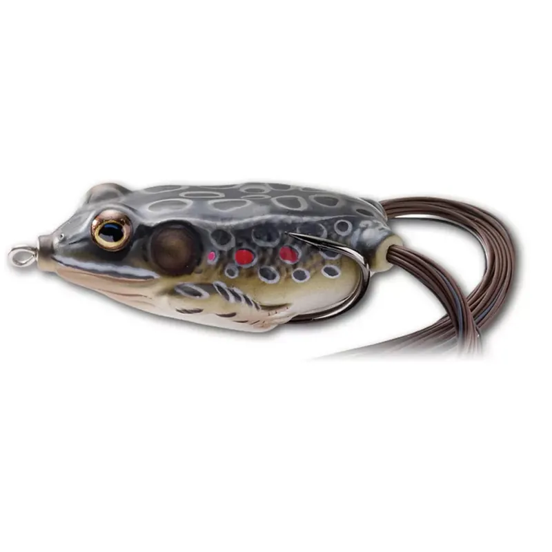 LIVETARGET FROG WALKING BAIT BROWN/BLACK 117 MM 25 G - Bruta Favoriet