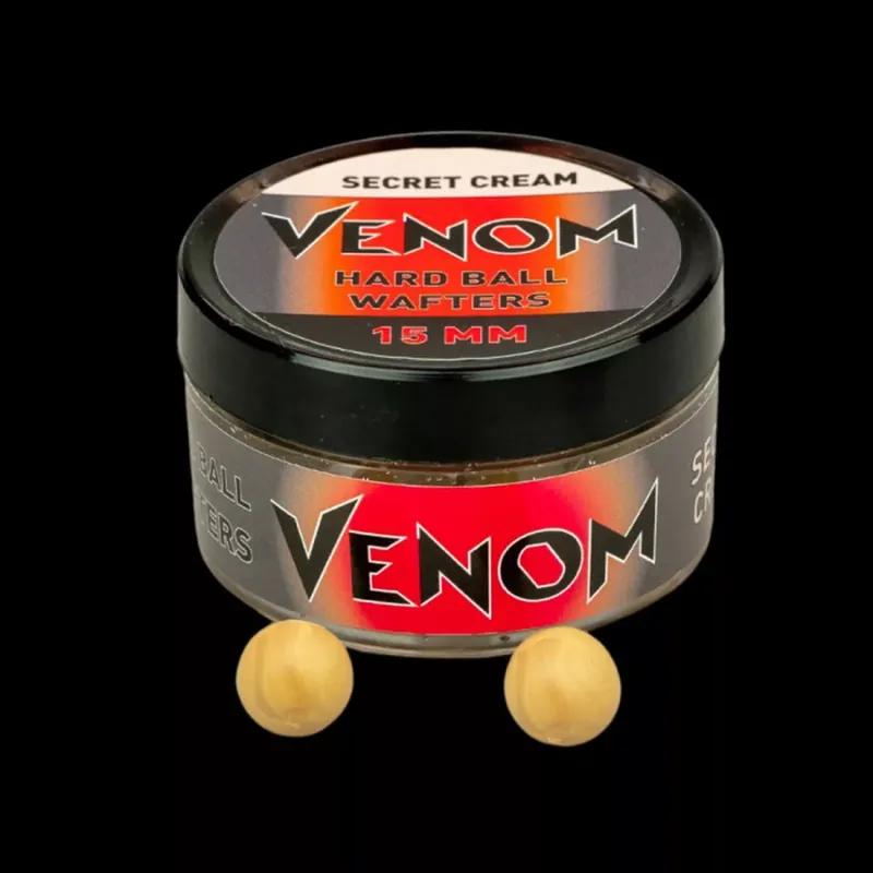 VENOM HARD BALL WAFTERS 15 MM SECRET CREAM - Ak Express Levering