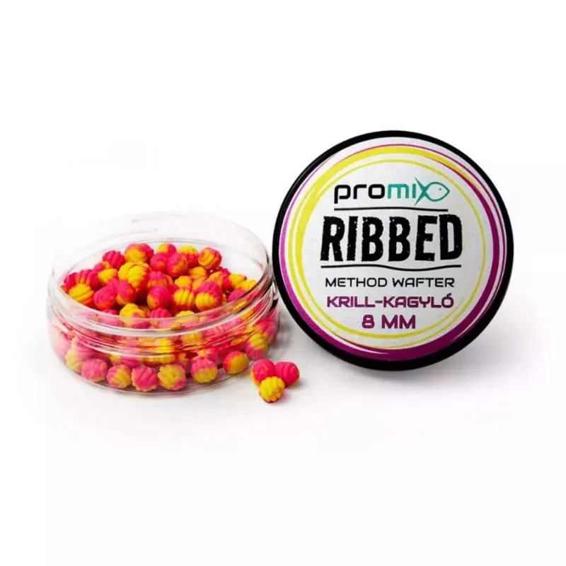 Direct Verzonden PROMIX RIBBED METHOD WAFTER KRILL-KAGYLÓ 8MM -