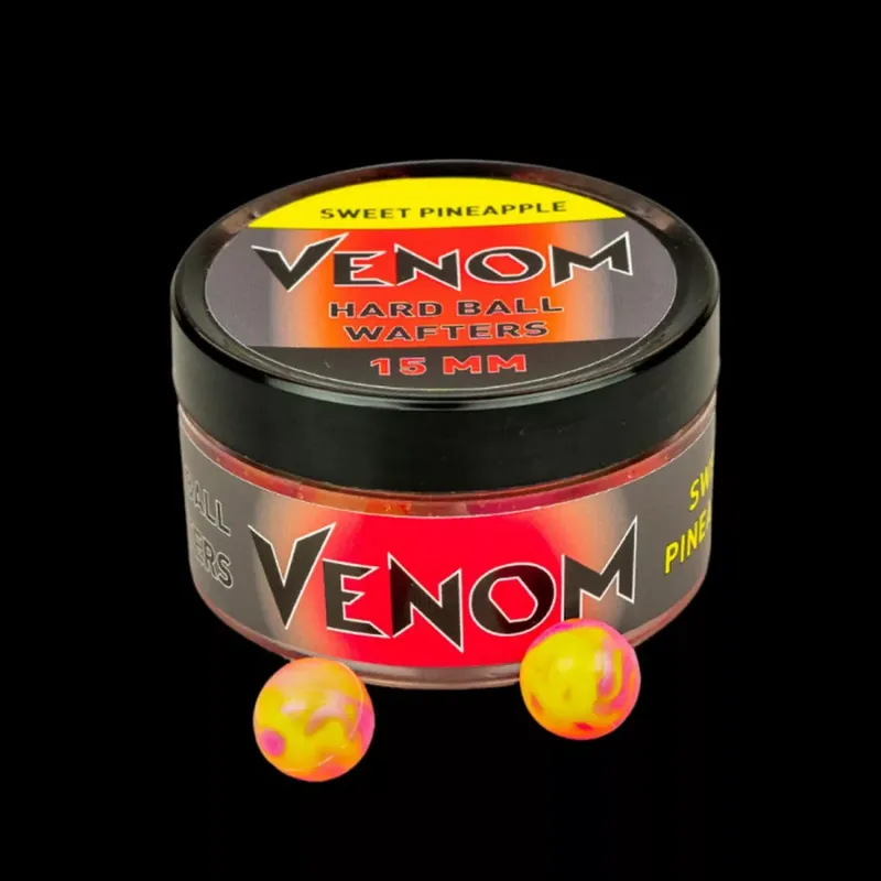 VENOM HARD BALL WAFTERS 15 MM SWEET PINEAPPLE - Weekendaanbieding