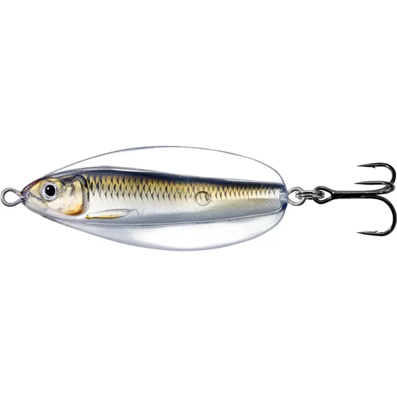 Hete Deal LIVETARGET ERRATIC SHINER SPOON SILVER/BRONZE 50 MM 7 G - Br
