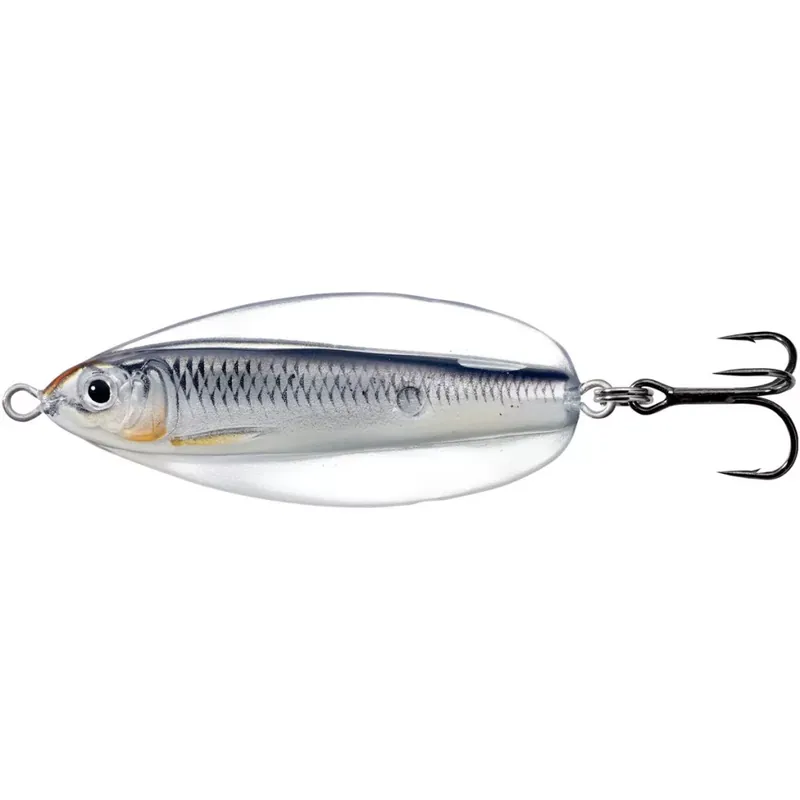 LIVETARGET ERRATIC SHINER SPOON GLOW/BLACK 50 MM 7 G - Bruta Rechtstreeks Van De Fabrikant
