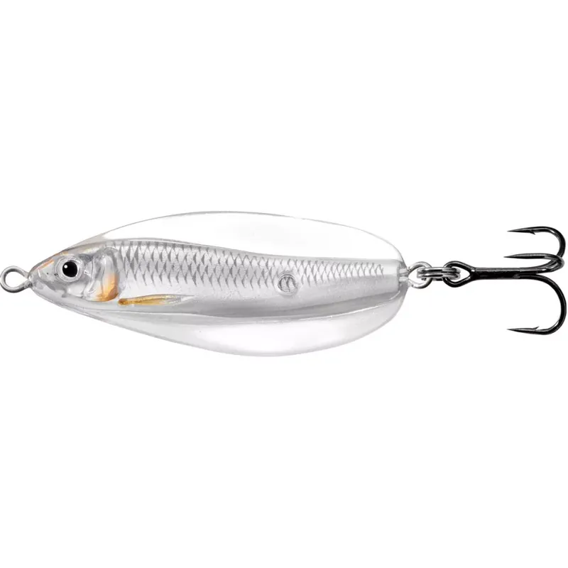 Direct Beschikbaar LIVETARGET ERRATIC SHINER SPOON SILVER/PEARL60 MM 14 G - Bru